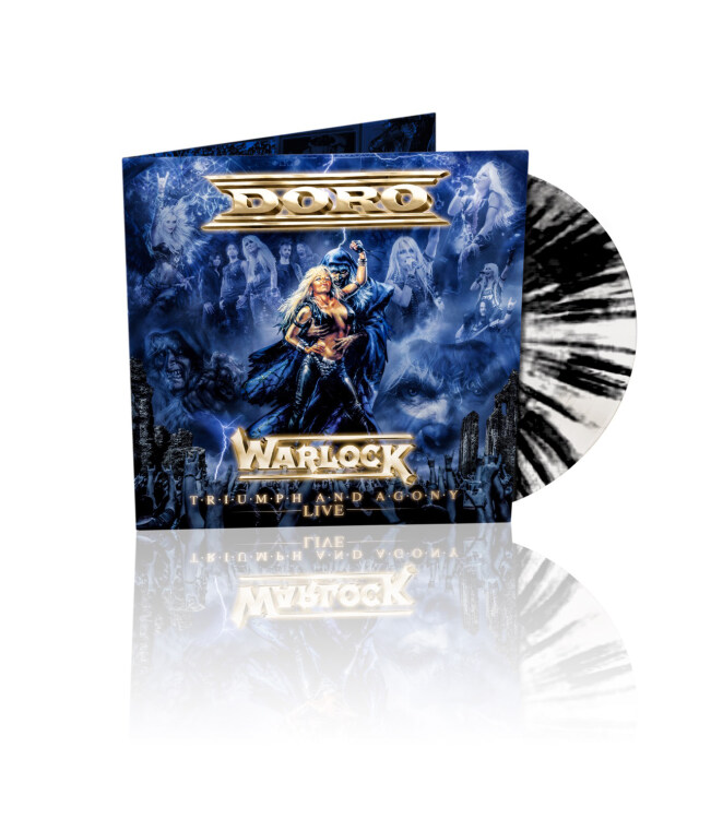 Doro - Warlock - Triumph and Agony Live (Black & White Marbled